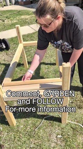 Beginner Friendly Tool Free Assembly Elevated Garden Bed from Lowe's!