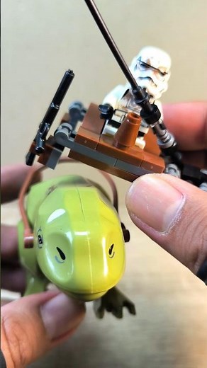 lego star wars sandtrooper sergeant & dewback | minifigures lego unofficial #lego #starwars #shorts