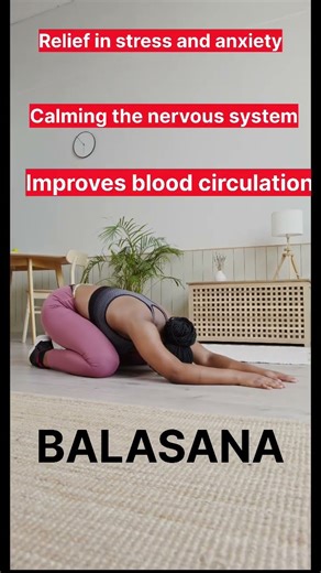 Balasan | Easy Yoga Pose for Relaxation & Back Pain Relief 🧘🏼‍♀️# shortsfeed