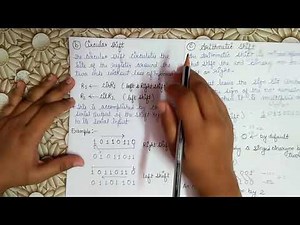 Shift Microoperation | cao | lecture 3