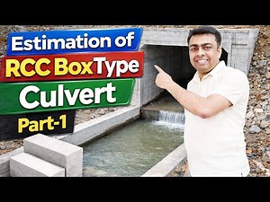 Estimation of RCC Box Culvert। Step by Step with Quantity Calculation॥ ‪@MyLearningMyExperience‬