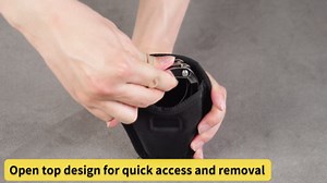 Handcuff Case, Open Top Handcuff Pouch for Duty Belt, 6000D Nylon Cuff Holder Holster Accessories for Standard Chain or Hinge Handcuffs