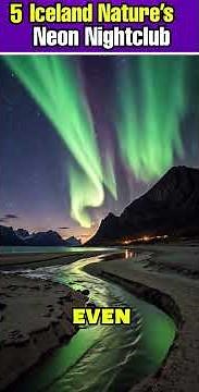 Top 5 BEST Places to See the NORTHERN LIGHTS — Nature’s Greatest Light Show 😳🌌✨