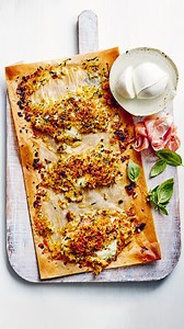 Super crispy grilled Chicken Parma Schnitzels from my book The Fast Five, are on high rotation at my house. So simple to make and so delicious. D.x Find the recipe here: bit.ly/ChickenParmaSchnitzel | donna hay