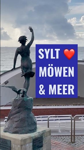 SYLT AKTUELL 💙🌊 Möwenrufe & Meeresrauschen an der Nordsee 🐚☺️