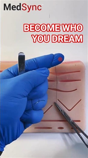 Catch up on our full library www.medsyncltd.com/skills #meded #suture #doctor #medicine #surgeon
