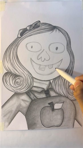 Miss delight drawing from poppy playtime. #howtodraw #art #drawing #artist #shorts