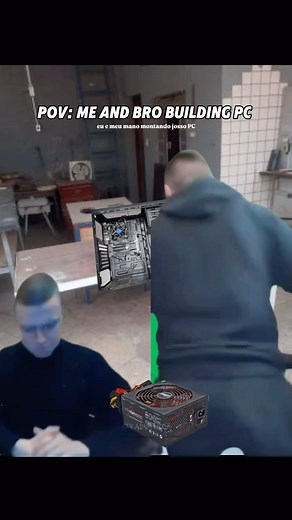 Carlos eduardo | First pc build Montando primeiro pc #pc #pcgamer #pcgaming #pcsetup #pcmasterrace #pcbuild #pcgames #gamingpcsetup #tech #amd #fyp #foryou... | Instagram