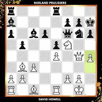 Brilliant checkmate ever,David Howell vs Roeland Pruijssers 2008.