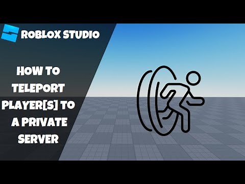 How to Teleport Player(s) to a Private Server in Roblox! (Roblox Scripting Tutorial 2023!)