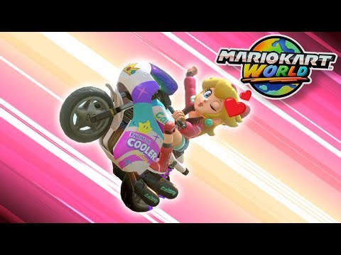 Mario Kart World: Mach Rocket With Touring Peach | Online Races 40
