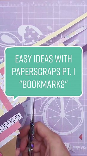 Tutorial for @Sandra T. Easy Crafting Ideas with Paper Scraps Part 1. Comment & Follow for more! #easycraft #paperlove #journaling #satisfyingvideo #diy #tutorial #craftorsoftiktok #crafttok #paperscraps #scrapbooking #bookmark #booktok #diybookmark #papercraft