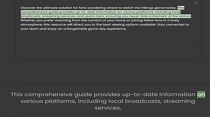 comprehensive guide provides up-to-date information on various platforms, including local broadcasts