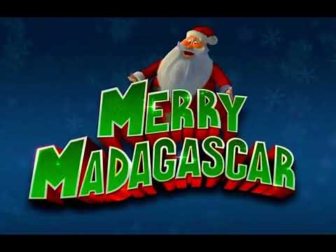 (Merry Madagascar 2009) Santa Claus Is Coming To Madagascar Song 🎅🏻 🎤
