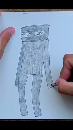 How to Draw | Enderman from Minecraft