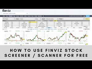How To Use Finviz Stock Screener | Free Finviz Stock Screener | Free Finviz Stock Scanner