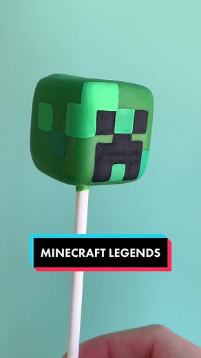 Check out these Minecraft Legends cake pops from @Popbakeryuk 🤤 #minecraft #minecraftlegends #gaming #gamers #gamingontiktok