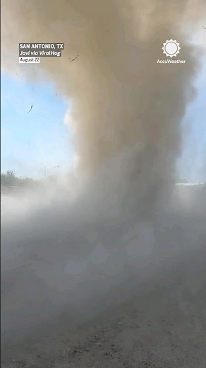 Unbelievable: Man Takes a Hit from Violent Dust Devil