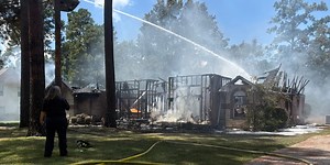 Firefighters unable to determine cause of destructive house fire in Lufkin’s Crown Colony
