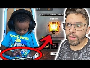 I PLAYED WITH A 3-YEAR-OLD CHILD PROFESSIONAL IN FREE FIRE