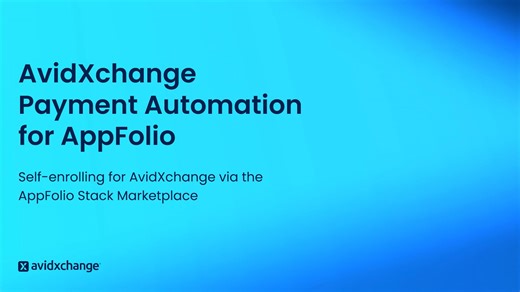 AppFolio + AvidPay Enrollment Video