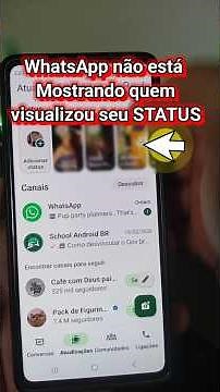 WhatsApp não está mostrando quem visualizou seu status? Veja como resolver