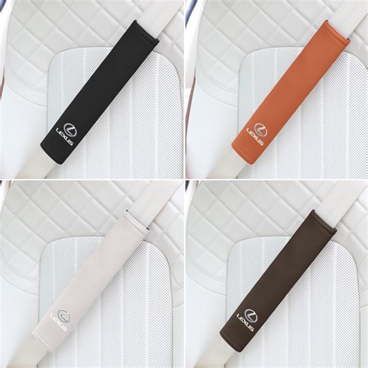 Lexus Leather Seat Belt Shoulder Cover Protector - Etsy