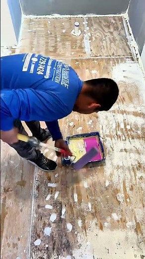 Self leveling Mapei #tile #diy #tools #tileinstallation
