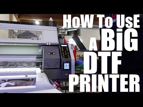 How to run the Ricoma Revel 2402 T DTF Printer
