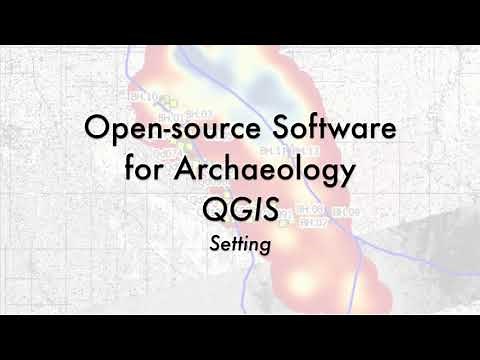 QGIS software for Archaeology - Introduction - 1