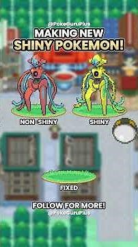 Part 1 | Making New Shiny Pokemon Designs!