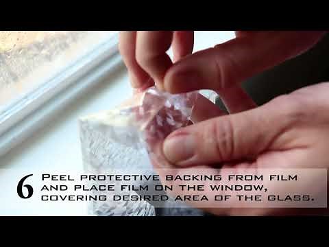 How To Install Static Cling Window Film