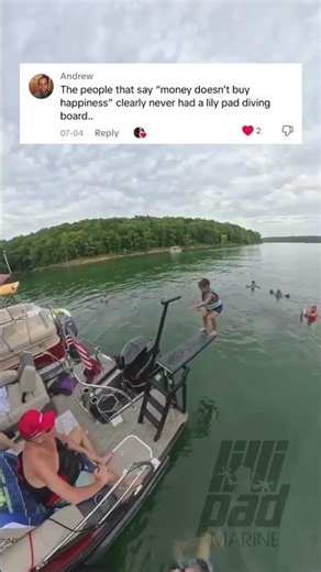 They say money doesn't buy happiness, but we've never seen anyone sad on a boat with a LilliPad!