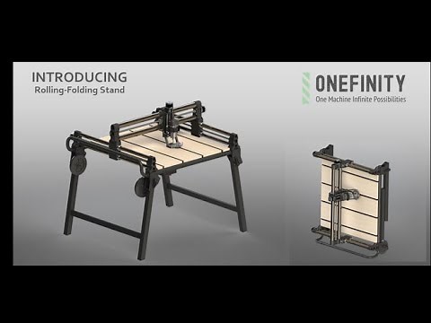 Introducing the Rolling-Folding Stand for the Onefinity CNC