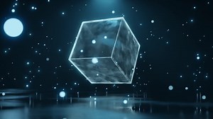 Cube, Loop, Cinematic. Free Stock Video