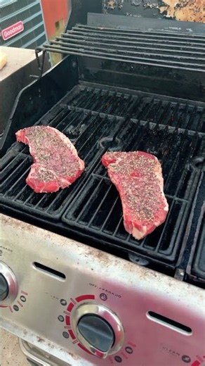 Steaks and baked potatoes #steakandpotatoes #beef #dinner