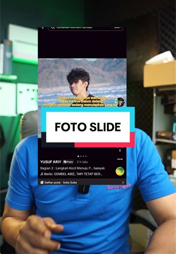 Cara Membuat Slide Foto Menarik di TikTok
