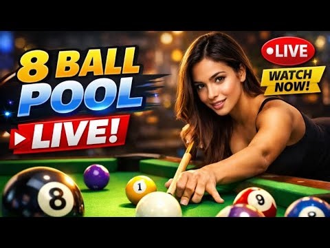 8 Ball Pool Live Stream 🔴 | Can I Win Every Match?