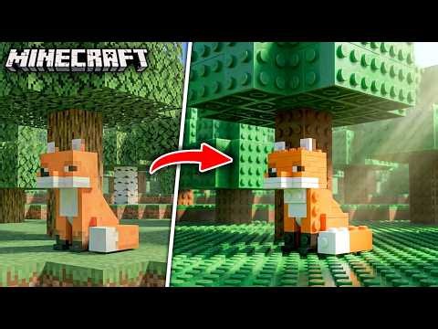 Minecraft But Everything is LEGO! 😳🔥