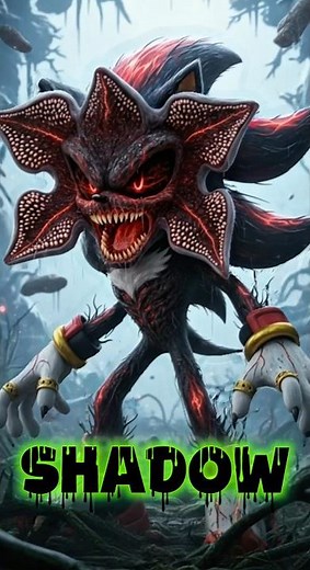 SONIC Characters Turned Into DEMOGORGONS? #sonic #scary