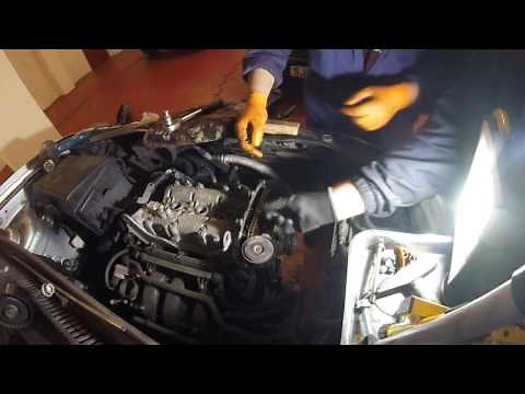 How to change the timing chain of Volkswagen Polo / Как поменять цепь ГРМ Volkswagen Polo
