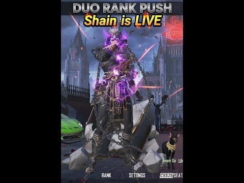 DUO CONQUEROR RANK PUSH TOP 100||PLAYING WITH RANDOMS||GIVE AWAY OF UC ON 500 SUBS