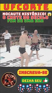O Nocaute Mais Devastador da História do PRIDE! 💥 (Cro Cop vs Wanderlei Silva) #ufc #mma#shorts