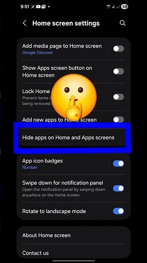 How to Hide Apps on Samsung Phones! 🔒📱