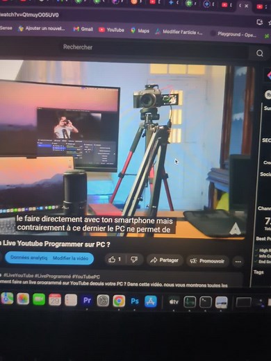comment faire un #live #youtube #programmer sur #pc avec #OBS