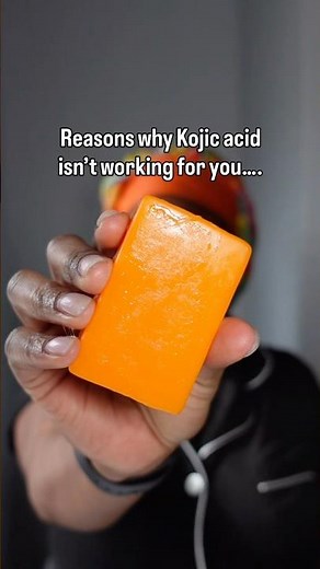 🚨Reasons why Kojic Acid IS’NT working for you