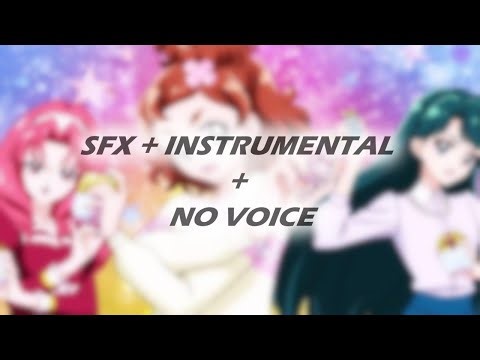 (VER 8. | SFX + Instrumental + No Voice) Go! Princess PreCure! Group Transformation