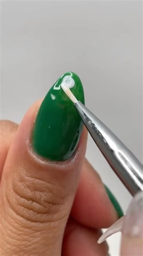 54 reactions · 18 comments | DIY ghost nails Are you recreating this Halloween mani? Be sure to tag us in your pics Shades:  #ExoticEmerald 懶 #HeresATip | Nailboo | Facebook