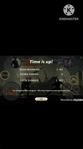Vortex Shadow Fight 2 Regular Damage 2181 #shadowfight2 #shorts #master