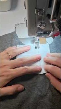 新手小白巨简单|POLO领开门襟教程#缝纫机小白 #缝纫日常 #缝纫 #我的缝纫分享 #手工教程